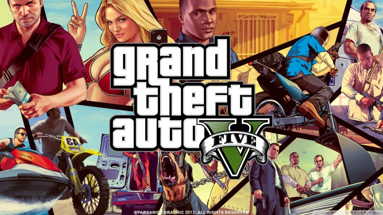 'GTA V' Logo